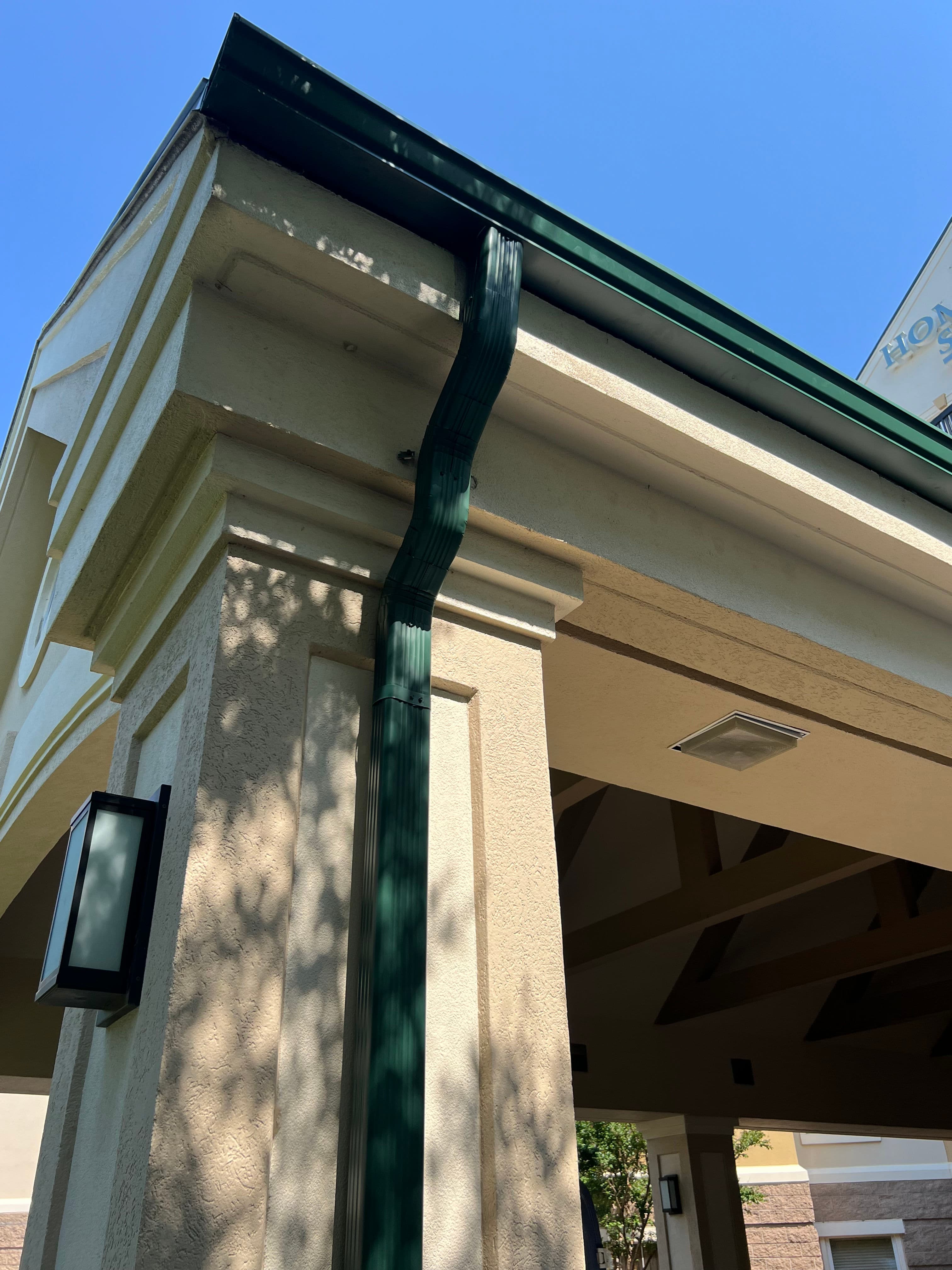 Project 6-Inch Gutter Installation with 3x4 Downspouts at Homewood Suites image
