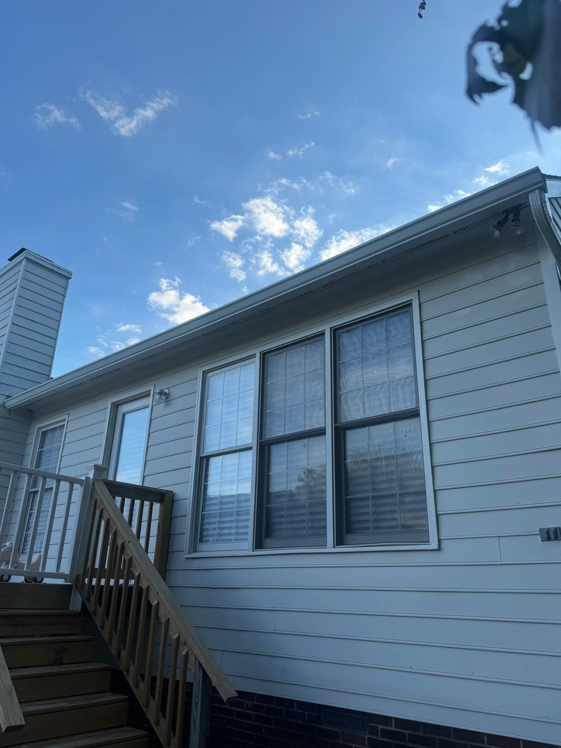 Gallery photos for Fresh 6-Inch Gutter Installation on a Two-Story Home: Image #4