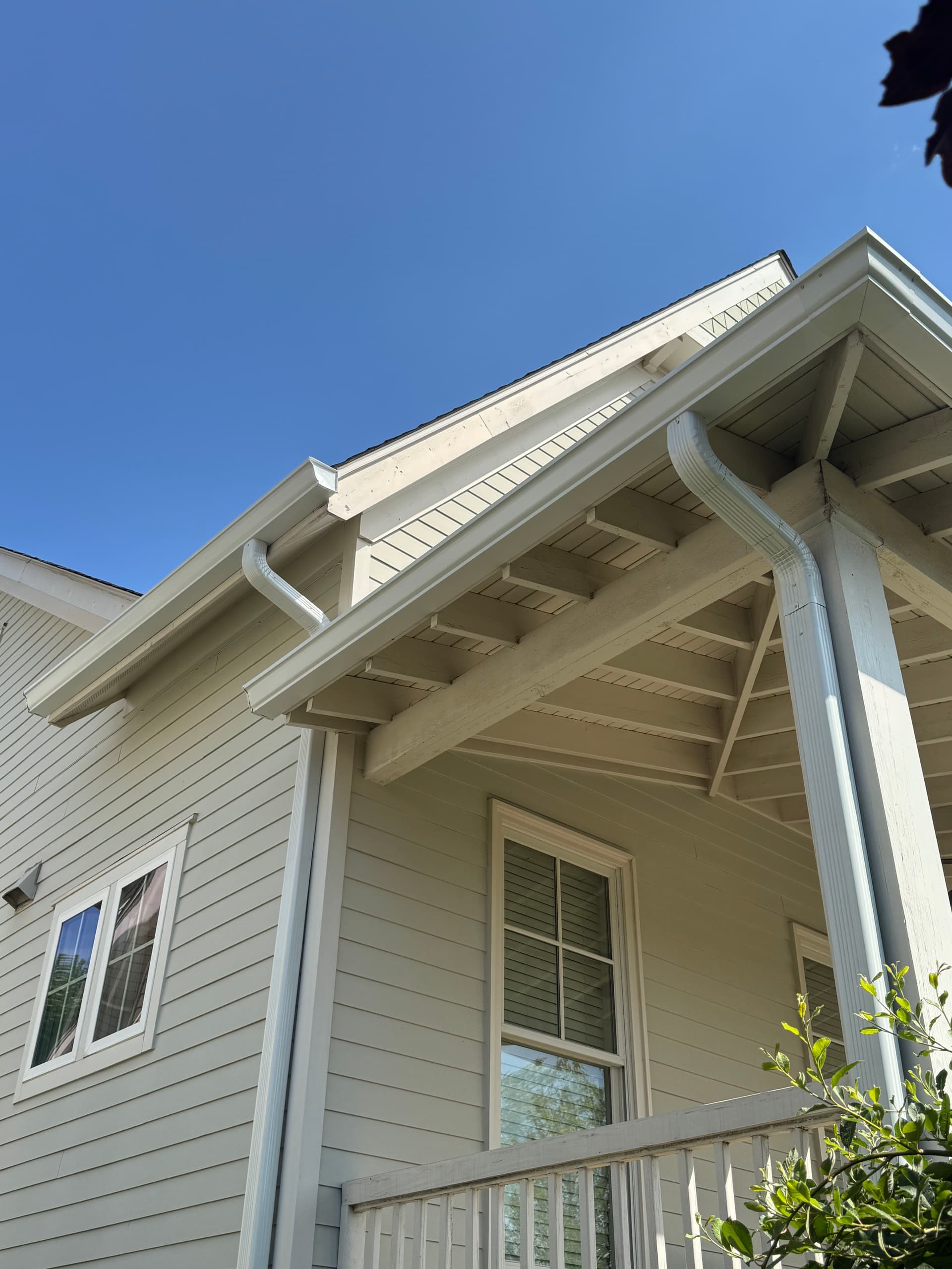 Gallery photos for New 6-Inch Gutters and Downspouts on a Charming Craftsman Home: Image #1