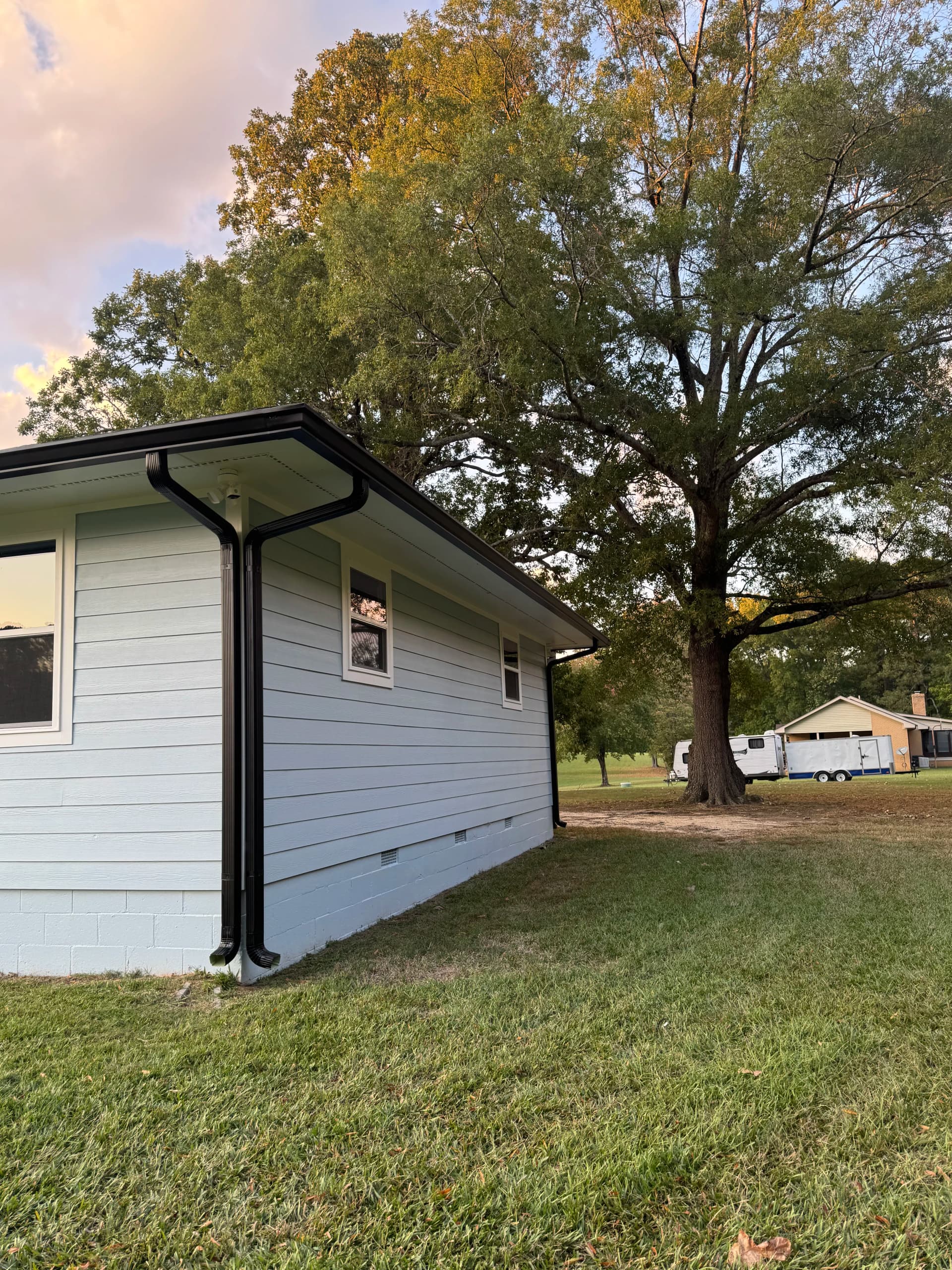 Gallery photos for New Siding and Black Round Gutters That Actually Do the Job: Image #5