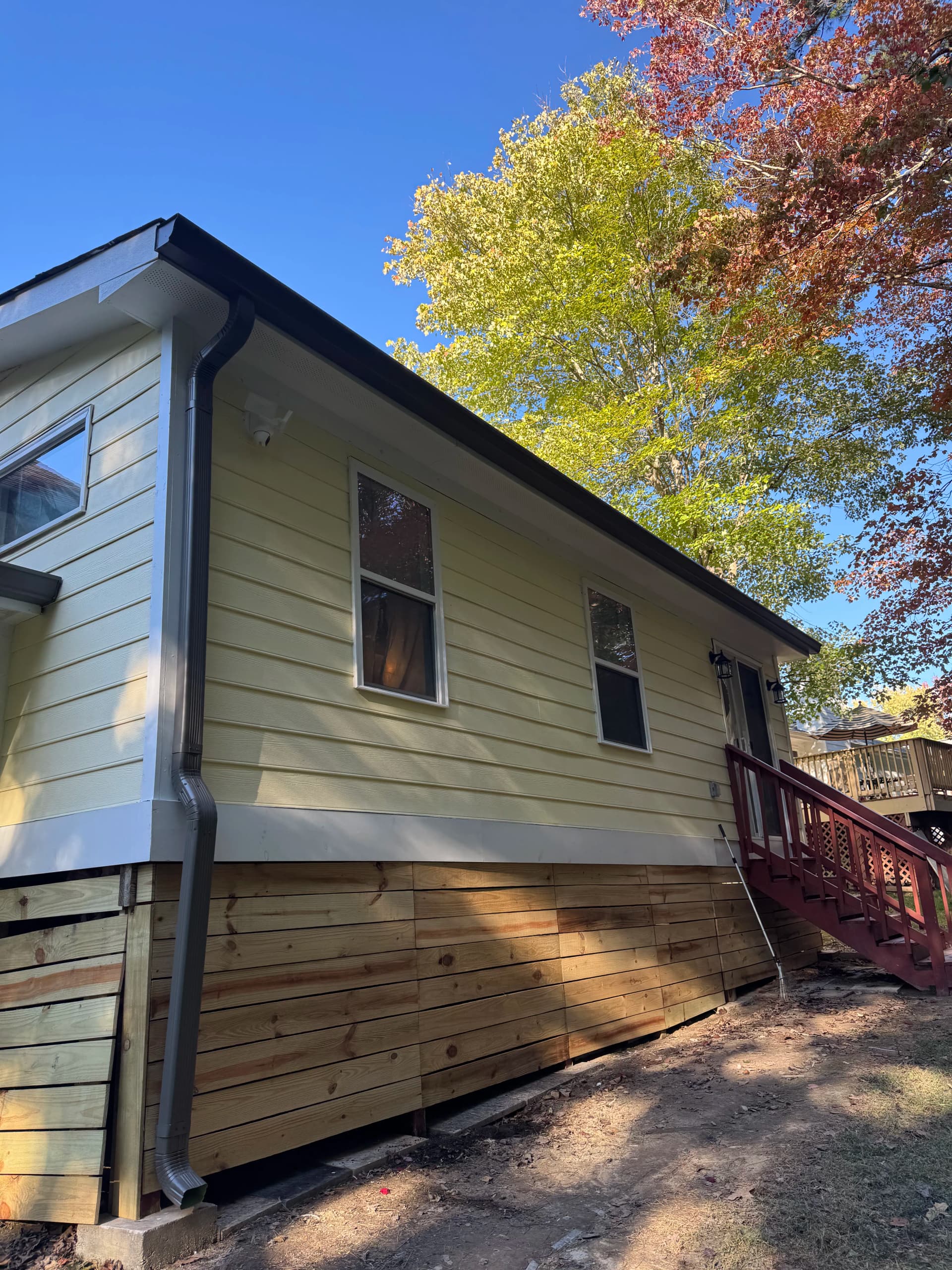 Gallery photos for New Gutter Installation and Siding Work Done Right: Image #1