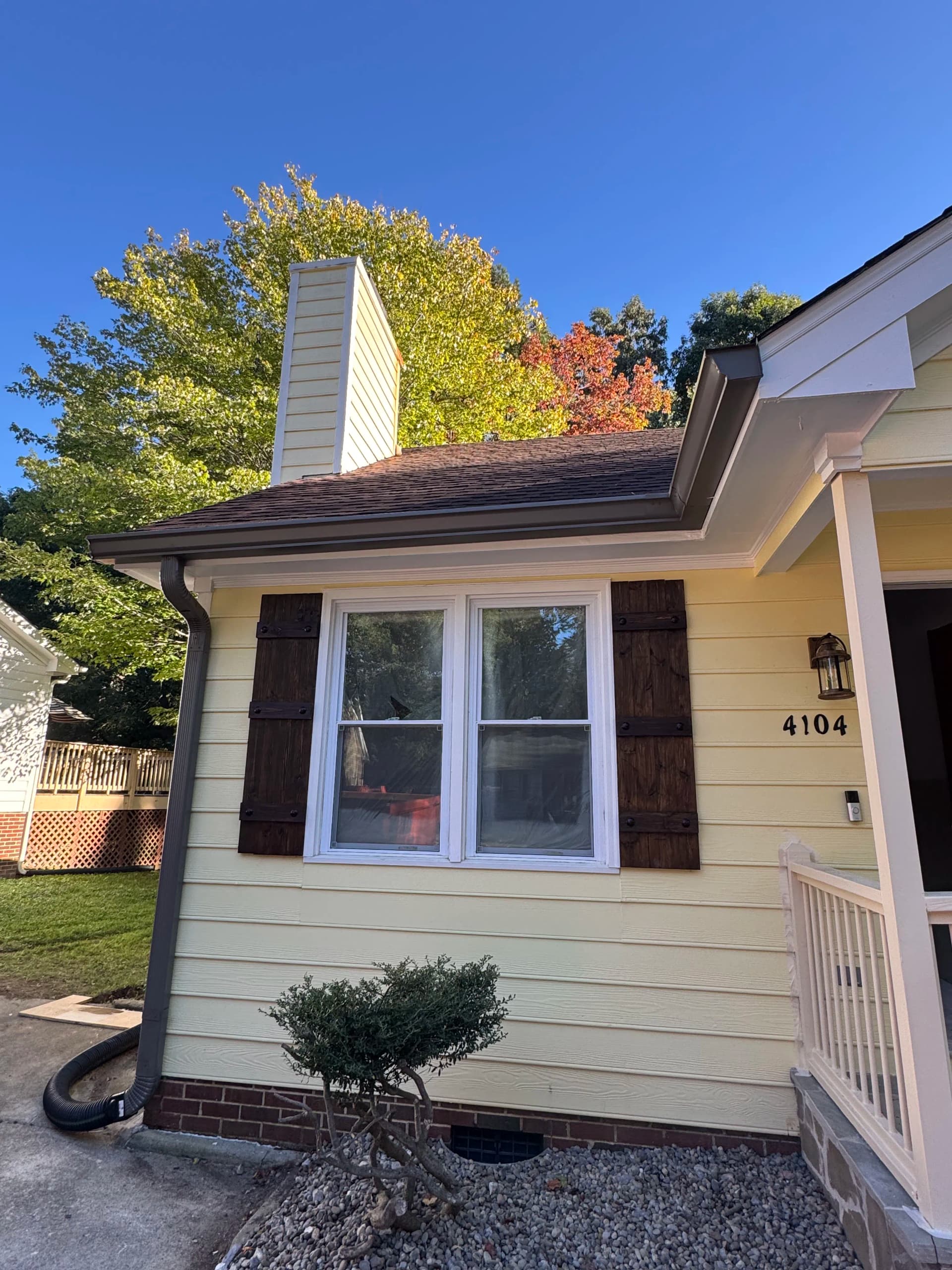 New Gutter Installation and Siding Work Done Right image