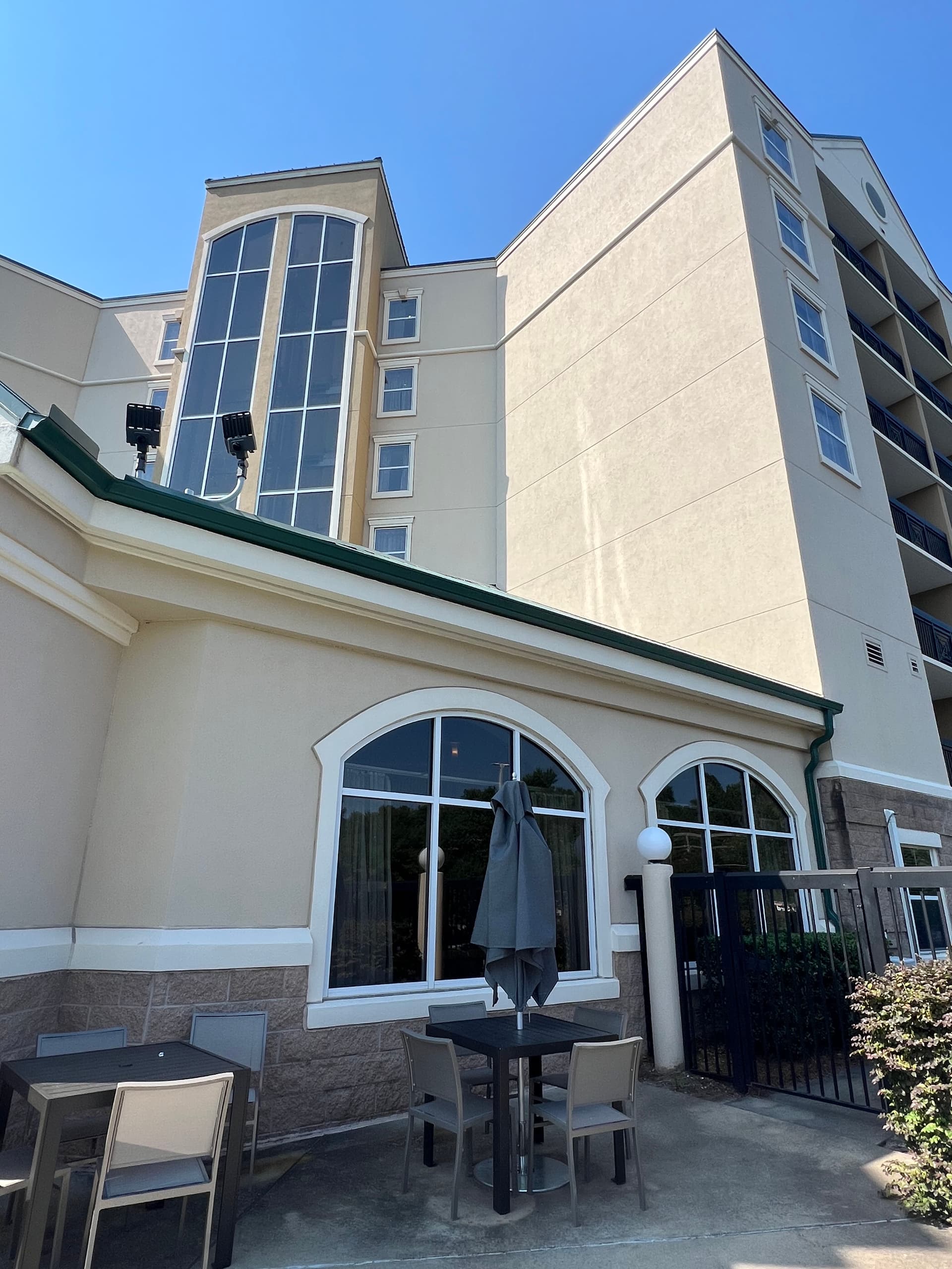 Gallery photos for 6-Inch Gutter Installation with 3x4 Downspouts at Homewood Suites: Image #5