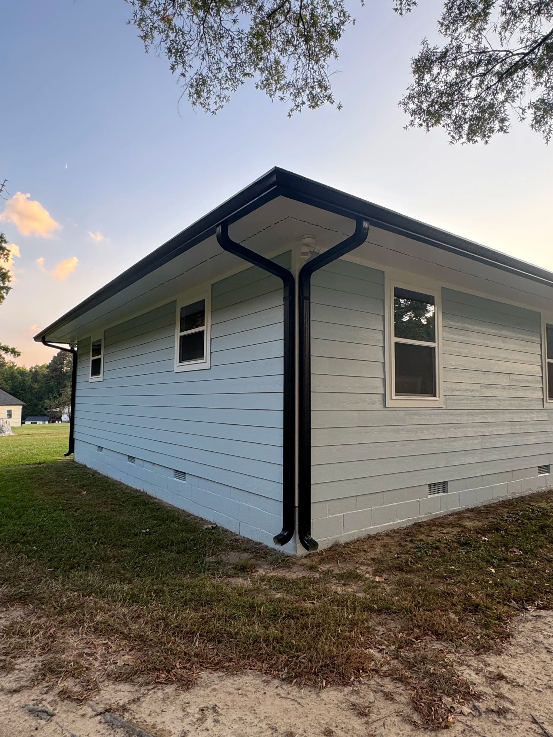 Gallery photos for New Siding and Black Round Gutters That Actually Do the Job: Image #3